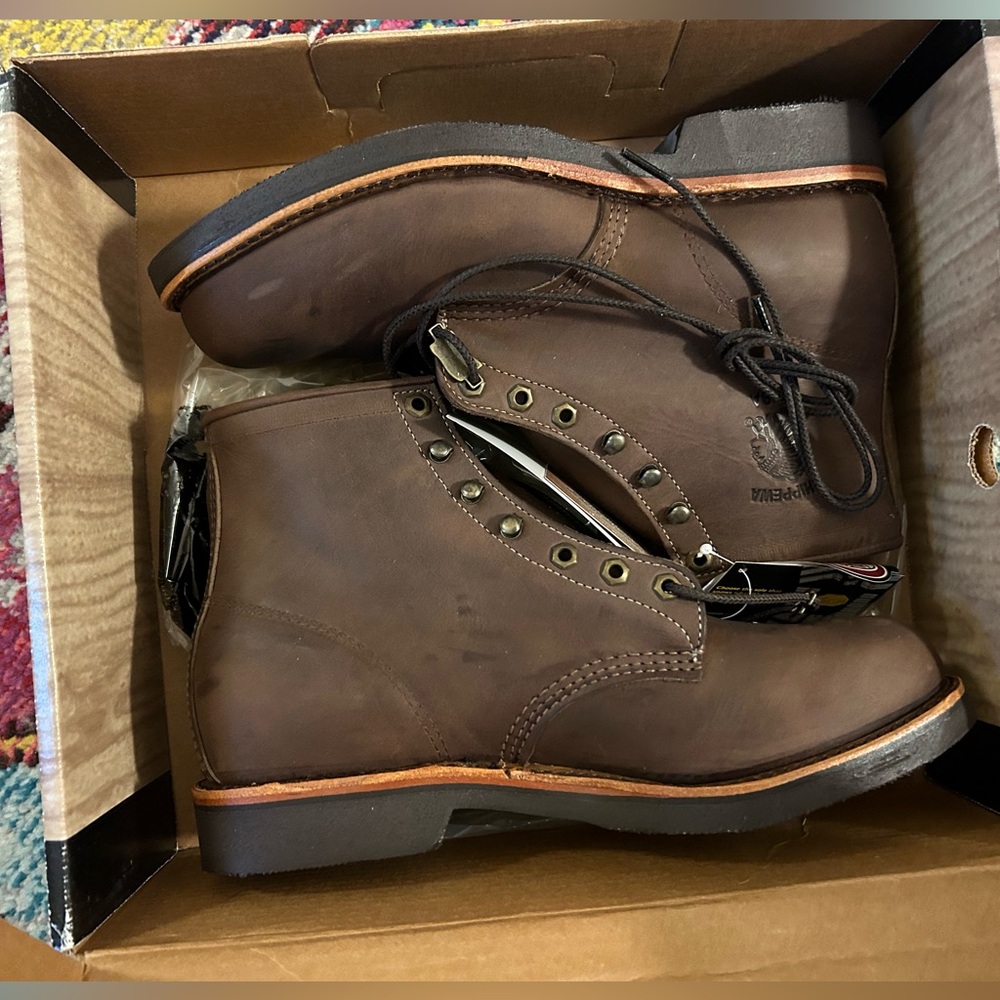 NWT Chippewa 6” Men’s Lace up Boot 11.5